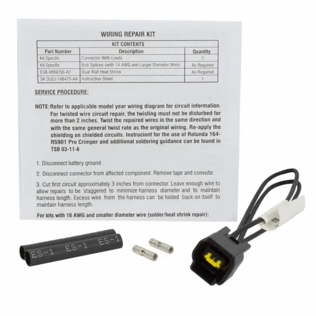 Engine Crankshaft Position Sensor Connector - Motorcraft (WPT1771)