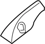 73830ZQ01A - Body: Rail Cover for INFINITI: QX56 Image