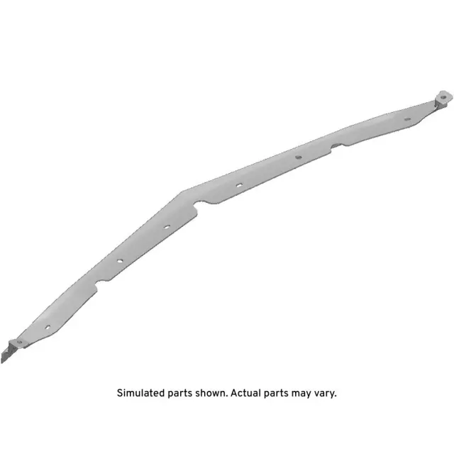 84114187 - : Anthracite Front Bumper Fascia Center Air Deflector for GM Image