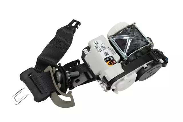 19303913 - : Jet Black Driver Seat Belt with Retractor for GM Image