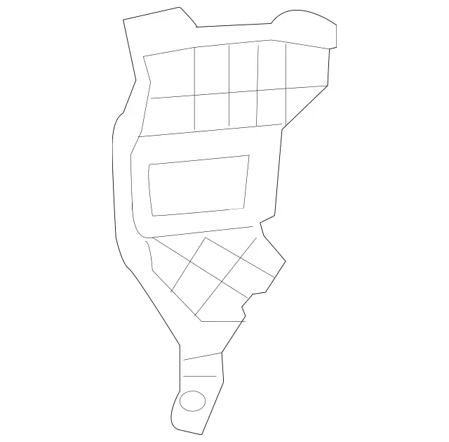 1668855000 - Detachable Parts: Holder for Mercedes-Benz: GL350, GL450, GL550, GL63 AMG, GLS350d, GLS450, GLS550, GLS63 AMG Image image