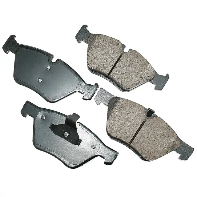 EUR1061 - : Akebono EURO Ultra Premium Ceramic Disc Brake Pad Kit for AKEBONO Image