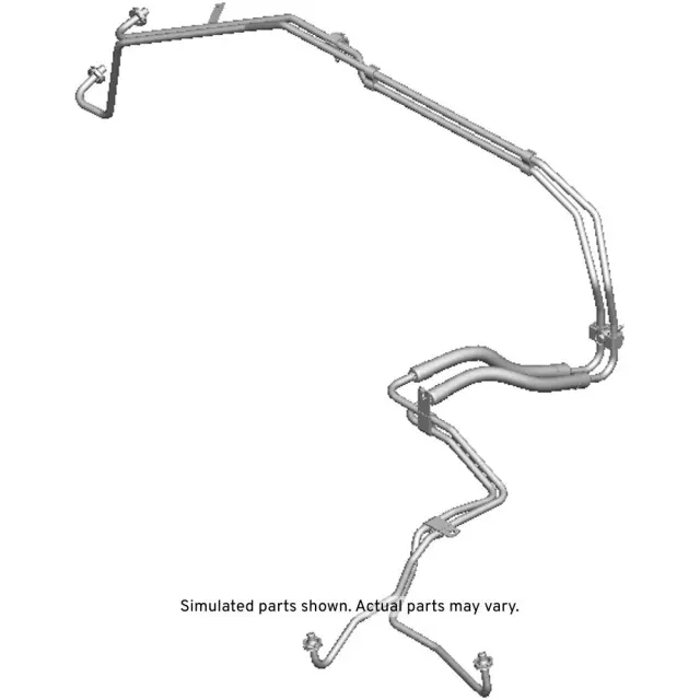23212375 - : Manual Transmission Fluid Cooler Inlet and Outlet Pipe for Chevrolet: Corvette Image