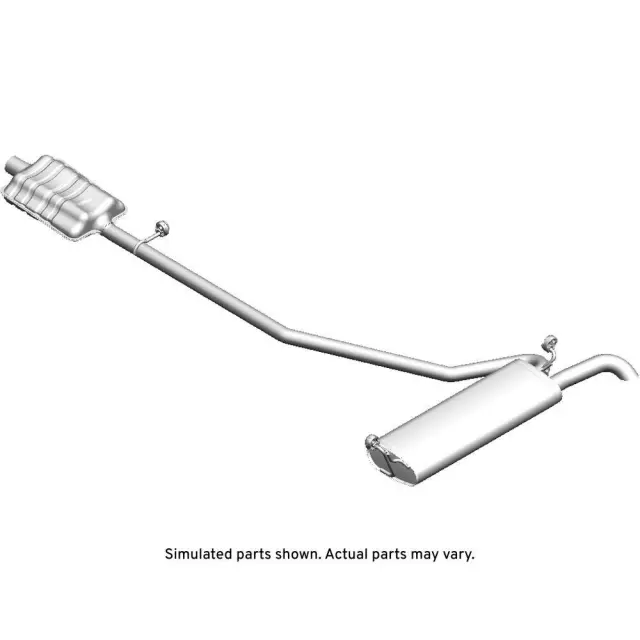 42444599 - : Exhaust Muffler with Exhaust Pipe for Chevrolet: Trax Image