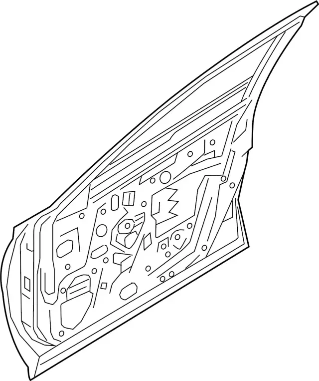H01015NAMA - Body: Door Shell for INFINITI: QX50 Image