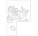 1390900802 - : Charge-Air Distributor for Mercedes-Benz Image