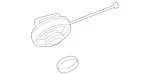 2224700205 - : Filler Cap for Mercedes-Benz Image