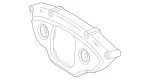 2053505718 - Rear Axle: Bearing Bracket for Mercedes-Benz Image