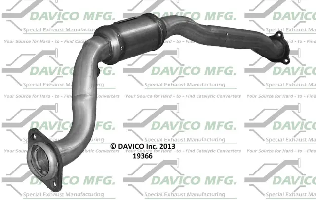 19366 - Exhaust: Direct Fit Catalytic Converter for DAVICO CONVERTERS Image