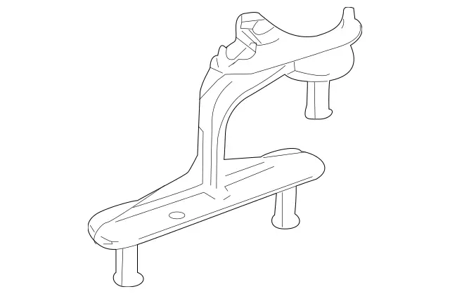 2044300010 - Brake System: Holder for Mercedes-Benz: C250, C300, C350, C63 AMG, GLK250, GLK350 Image image