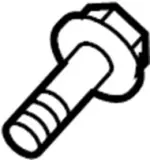 55226EN10B - Suspension: Radius Rod Inner Bolt for Infiniti Image