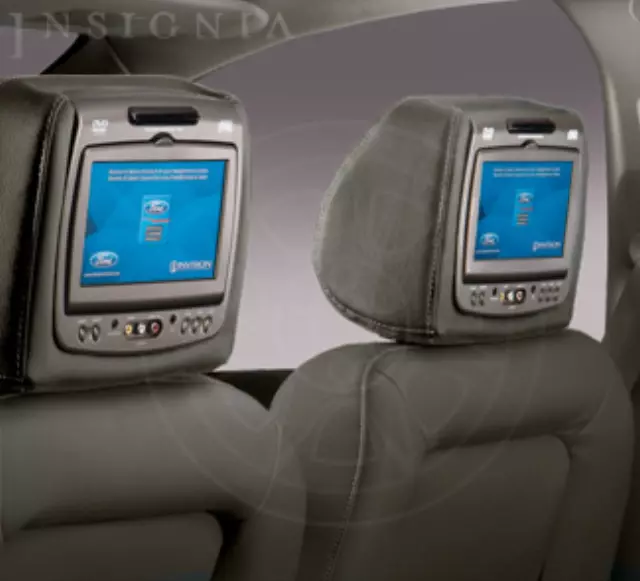 A9ESC611A08A2S - Electronics: DVD System, Cloth Headrest for FORD Image