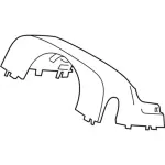 FA1Z3530AH - : Upper Column Cover for Ford Image