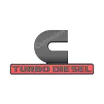 68358494AA - Exterior Ornamentation: Front Fender Nameplate, Right Or Left for Mopar Image