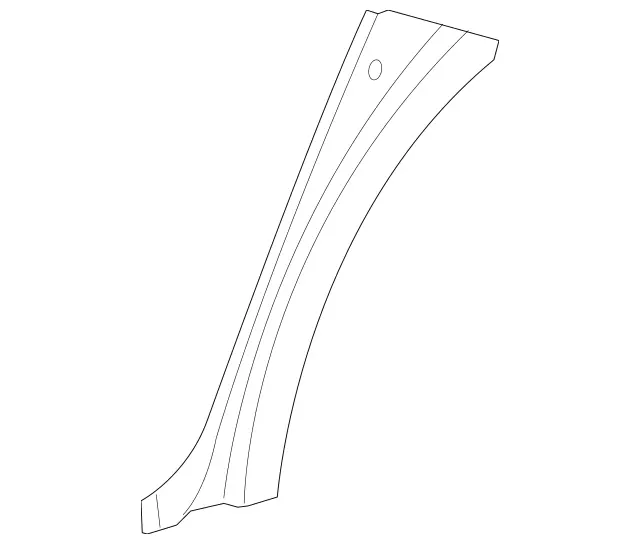 2516360325 - Side Panels: C-Pillar, Inner for Mercedes-Benz Image