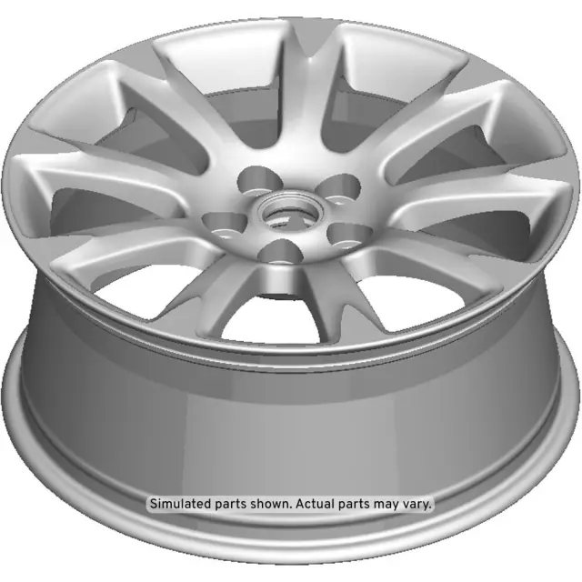 22757211 - : 19x8.5-Inch Aluminum Wheel for Buick: LaCrosse, Regal Image