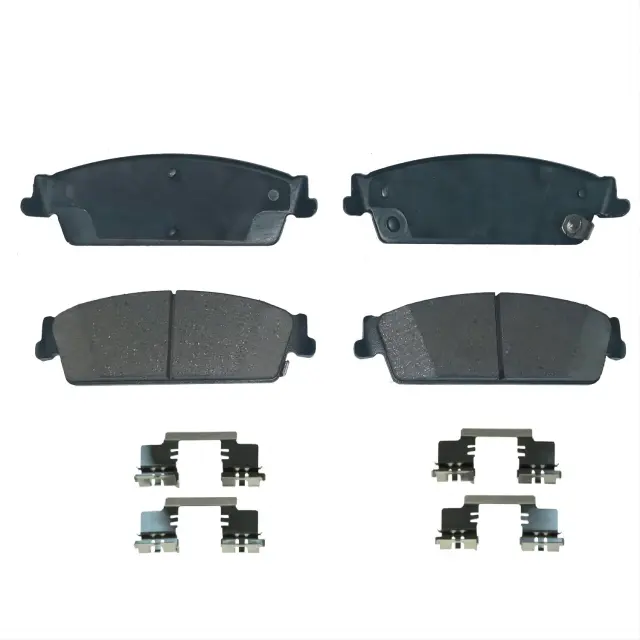 1BP00374AB - : Disc Brake Pad Set for Cadillac: Escalade, Escalade ESV, Escalade EXT | Chevrolet: Avalanche, Silverado 1500, Suburban 1500, Tahoe | GMC: Sierra 1500, Yukon, Yukon XL 1500 Image