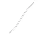 1667850601 - Sliding Sunroof: Water Drain Hose for Mercedes-Benz Image