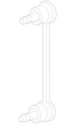 2303200332 - Rear Axle: Link Rod for Mercedes-Benz Image