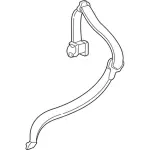 6F9Z74611B69CB - Electrical: Retractor Assembly for FORD Image