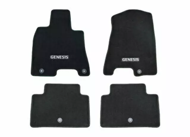 Carpeted Floor Mats - Obsidian Black - Hyundai (ARF14-AC000-NNB)