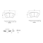 P85186N - : PRIME Ceramic Brake Pad Set for Brembo Image