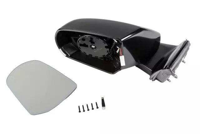 Driver Side Door Mirror Kit with Cover and Bolts - GM (23194163)
