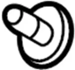 6682060U00 - : Vent Panel Clip for Infiniti Image