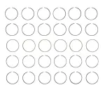 S84126STD - : Engine Piston Ring Set for Enginetech Image