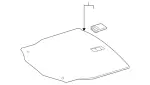 20568006059F08 - : Spare Tire Panel for Mercedes-Benz Image