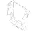 2515000116 - Radiator: Air Deflector Plate for Mercedes-Benz: R320 Image