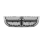 68088969AC - Exterior Ornamentation: Radiator Grille for Mopar Image