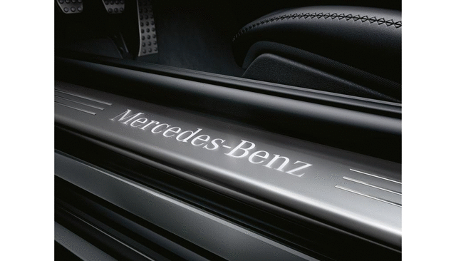 2056861600 - : Exchangeable Cover For Illuminated Door Sill for Mercedes-Benz Image