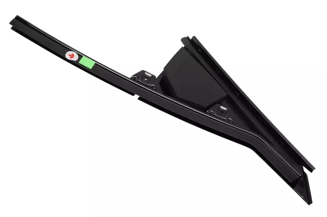 Pitch Black Gloss Rear Driver Side Door Window Frame Rear Applique - GM (92215266)