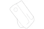 1768240019 - Electrical System: Cover, Wiper Arm for Mercedes-Benz Image