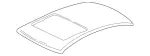 2036570109 - Body: Roof Panel for Mercedes-Benz Image