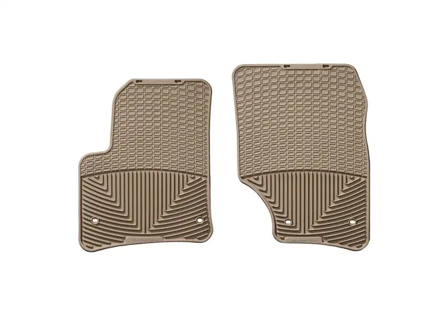 W46TN - Accessories: Front Tan All Weather Floor Mats for WeatherTech Image