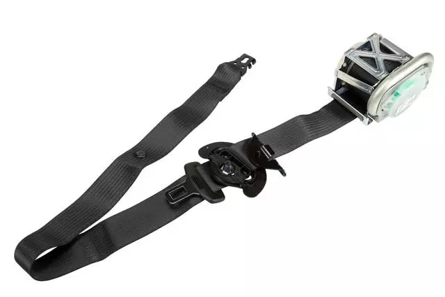 Part# 19353920 Black Driver Seat Belt with Retractor and Pre-Tensioner - GM (19353920)