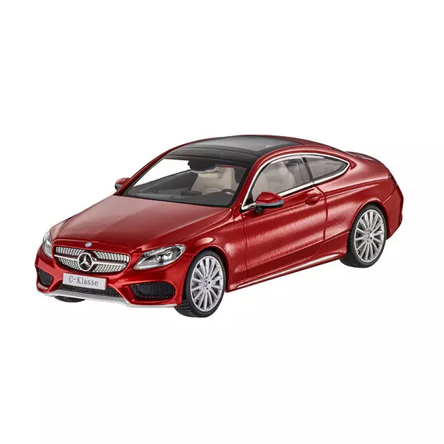152255400 - : Mer C-Class Coupe 1:43, 2016 (AMBR330 Red for Mercedes-Benz Image
