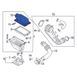 L1MZ9G784A - Engine: Upper Cover for Ford: Explorer Image