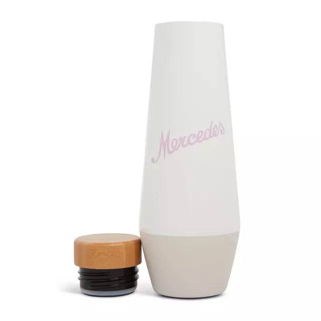 Mer 17oz Thermal Bottle With Bamboo Lid - Mercedes-Benz (1523927-00)