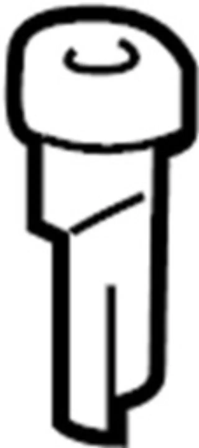 8760389900 - Body: Headrest Guide for INFINITI: FX35, FX45, G20, G35, I35, QX4 Image