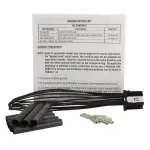 WPT1457 - Electrical, Lighting and Body: Digital Sound Processing Unit Connector  for Ford: Bronco, Bronco Sport, E-350 Super Duty, E-450 Super Duty, EcoSport, Edge, Escape, Expedition, Explorer, F-150, F-250 Super Duty, F-350 Super Duty, F-450 Super Duty, F-550 Super Duty, F-600 Super Duty, F-650, F-750, Fusion, Maverick, Mustang, Mustang Mach-E, Police Interceptor Utility, Ranger, Transit Connect, Transit-150, Transit-250, Transit-350, Transit-350 HD | Lincoln: Aviator, Continental, Corsair, MKX, MKZ, Nautilus, Navigator Image