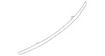 2137402000 - : Trim Strip for Mercedes-Benz Image