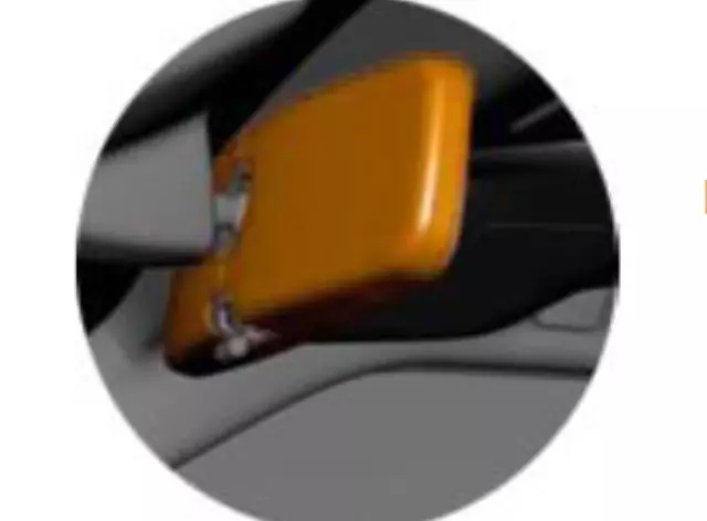 999G344200 - Interior: Rear View Mirror Cover - Black Purple for Nissan Image