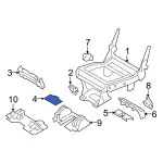 7L1Z7863388AT - Body: Support Cover for Ford: Expedition | Lincoln: Navigator Image