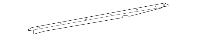 463880140164 - Front-End Assembly, Front Panel: Attachment Angle Bracket for Mercedes-Benz Image