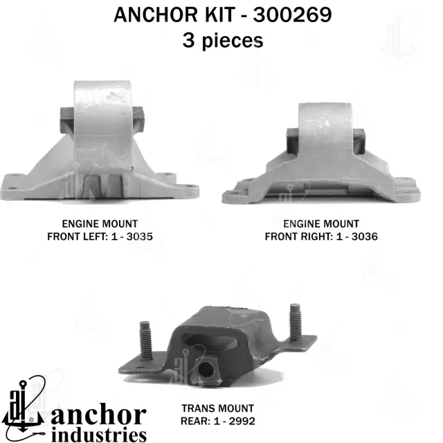 300269 - : Anchor Engine Mount Kit for Anchor Image