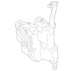 1648600960 - Windshield Washer, Emergency Equipmt: Container for Mercedes-Benz Image