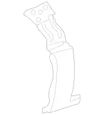 9108802800 - Body: Fender Extension Panel for Mercedes-Benz: Sprinter 1500, Sprinter 2500, Sprinter 3500, Sprinter 3500XD, Sprinter 4500 Image